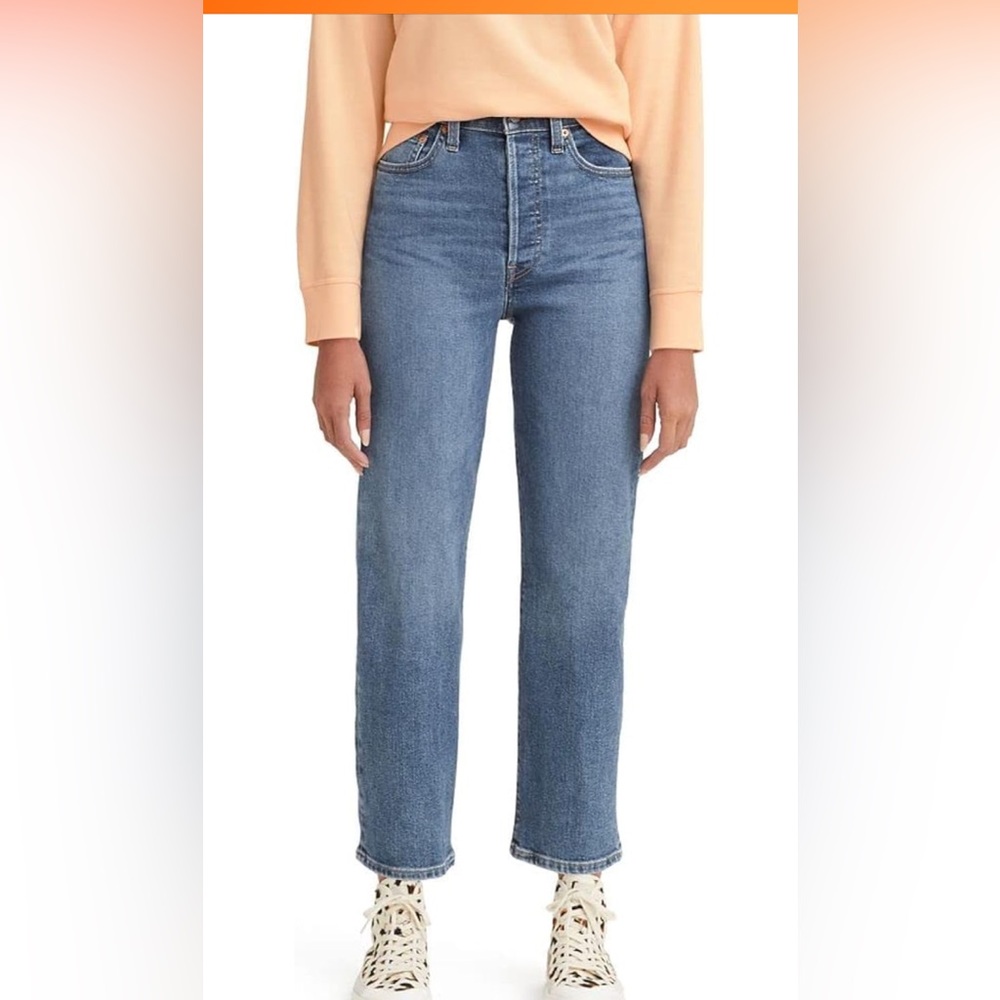 Levi's Women's Ribcage Straight Ankle Jeans 31X27